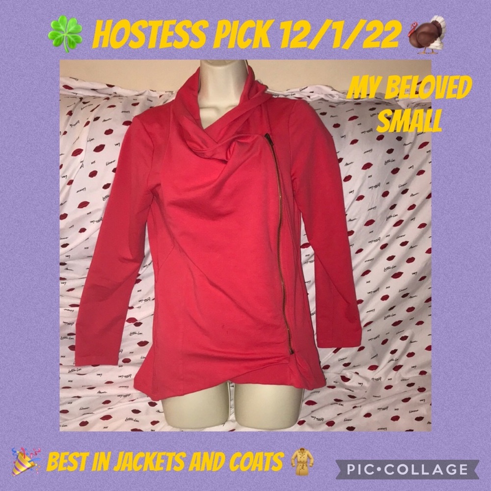My beloved small zip jacket red/orange 💕 - Picture 1 of 9